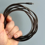 I didn’t trust the ‘dog-proof’ USB-C cable claim, so I tried something sharper instead