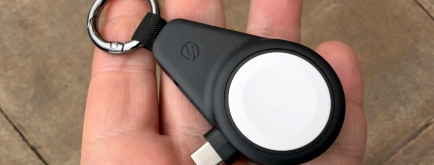 Looking for an Apple Watch charging solution? This keychain gadget saved me