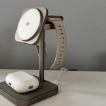 This 3-in-1 multi-charger erases desktop cord clutter – and looks great while doing it