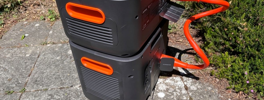 Need power at the campsite? This portable battery station has several days worth
