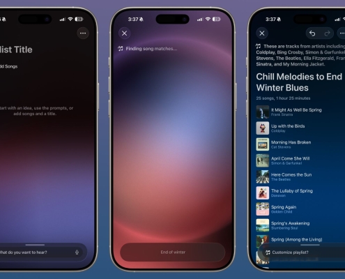 Apple Music ‘Playlist Playground’ in iOS 26.4 Creates Playlists From Text Prompts