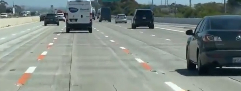 California’s Orange Highway Stripes Are Already Changing How You Drive