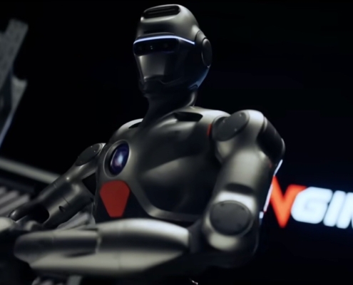 Terrifying Humanoid Robots Are Now Patrolling The Streets Of China