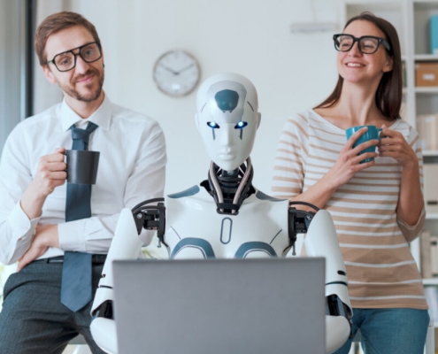 AI companies want you to stop chatting with bots and start managing them