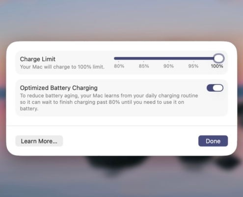 macOS 26.4 brings battery Charge Limit to the Mac and Shortcuts