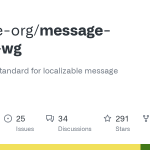 unicode-org/message-format-wg: Developing a standard for localizable message strings unicode-org/message-format-wg: Developing a standard for localizable message strings