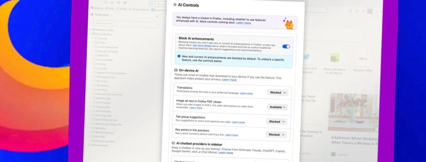 Turning off this simple switch made the Firefox browser much more bearable for me
