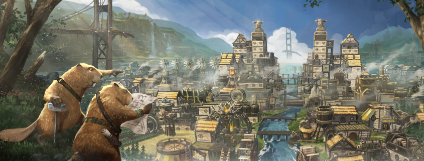 Timberborn gets a 1.0 release date and new ‘lore trailer’ showing some very thirsty beavers