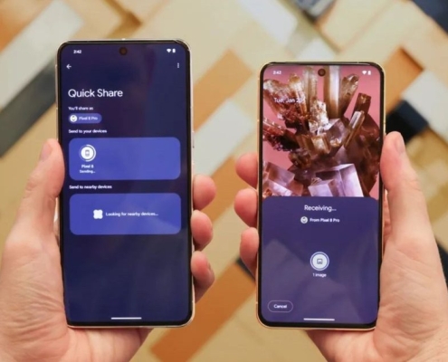 Google is bringing AirDrop support to Pixel 9 series phones
