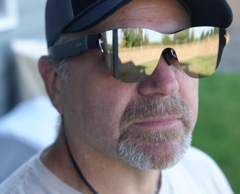 These XR glasses gave me a 200-inch screen to work with – and have quickly replaced my monitors