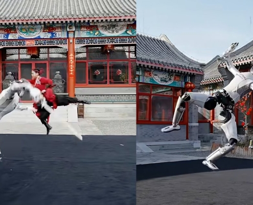 They Gave a Robot a Sword