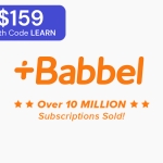 This exclusive offer gives you lifetime access to every single Babbel language lesson This exclusive offer gives you lifetime access to every single Babbel language lesson