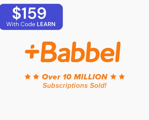 This exclusive offer gives you lifetime access to every single Babbel language lesson