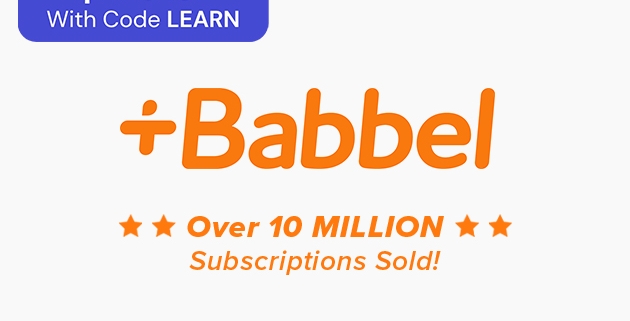 This exclusive offer gives you lifetime access to every single Babbel language lesson