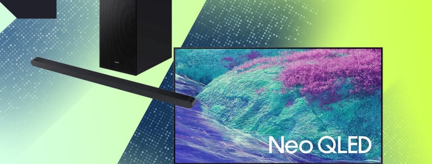 Samsung is slashing this 65-inch QLED TV and soundbar bundle by 50% for a limited time