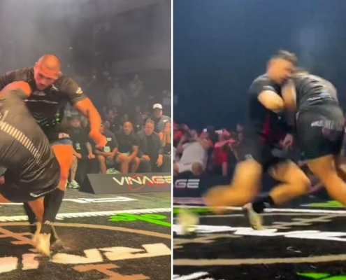 New Sport Forces Two Massive Guys to Smash Into Each Other like Rhinos