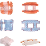 Just pull a string to turn these tile patterns into useful 3D structures Just pull a string to turn these tile patterns into useful 3D structures