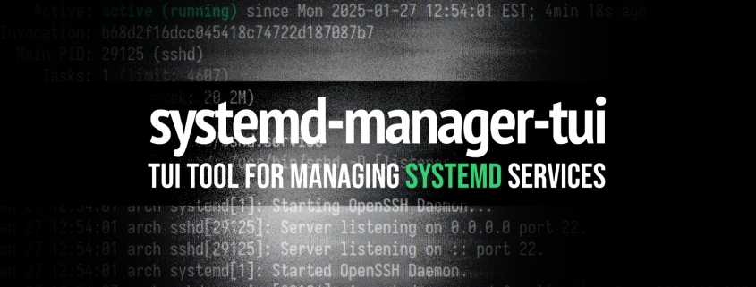 Take Control of systemd with This Rust-Based TUI Tool