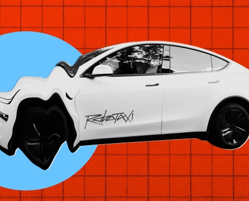 Tesla Robotaxis Crashing Vastly More Often Than Human Drivers