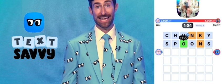 Remember HQ? ‘Quiz Daddy’ Scott Rogowsky is back with TextSavvy, a daily mobile game show