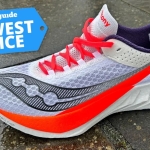 I ran 40 miles in the Saucony Endorphin Pro 4 racing shoe and it just caught my eye in the Amazon sale