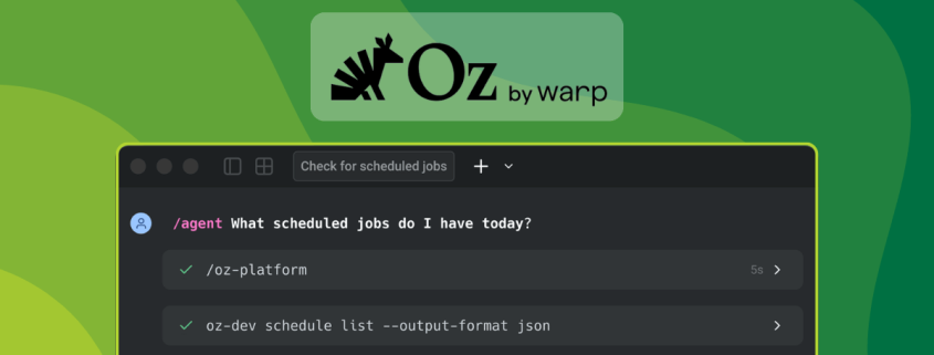 VibeOps Folks Rejoice! Warp Launches Oz for Managing AI Coding Agents in the Cloud