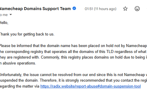 Never Buy A .online Domain