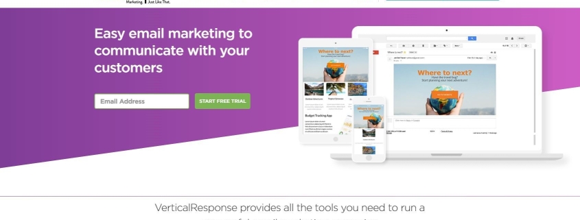VerticalResponse Email Marketing Review: Pros & Cons, Features, Ratings, Pricing and more