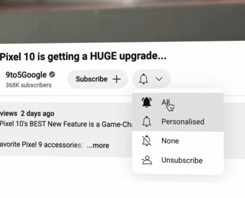 YouTube test might not send you channel notifications even if you select ‘all’
