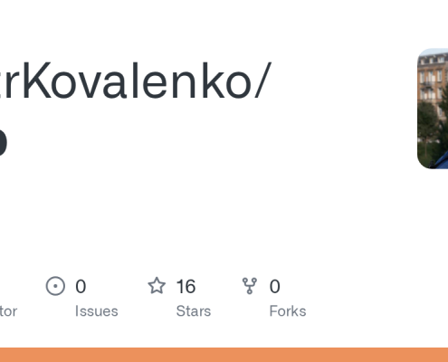 GitHub – dmtrKovalenko/zlob