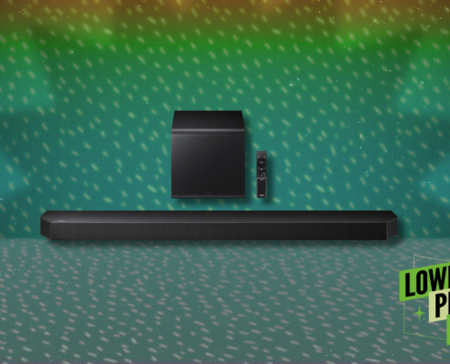 The Samsung HW-Q800F Dolby Atmos Soundbar Is Nearly 50% Off Right Now