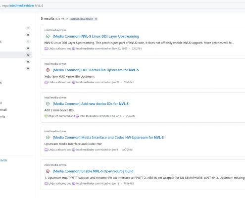 Intel Media Driver Update Brings Nova Lake S Support, AV1 Improvements