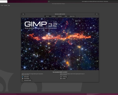 GIMP 3.2 RC3 Released In Preparation For The Stable GIMP 3.2