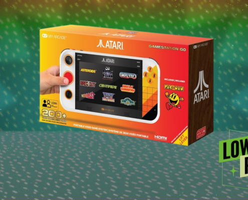 This Handheld Atari Console Comes With 200 Old-School Games, and It’s  Off