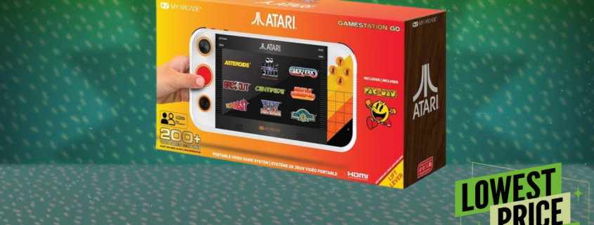 This Handheld Atari Console Comes With 200 Old-School Games, and It’s  Off