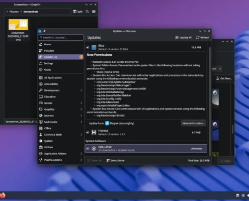 KDE Linux Adds Apple APFS File-System Support, Workaround For Frustrating AMDGPU Issue