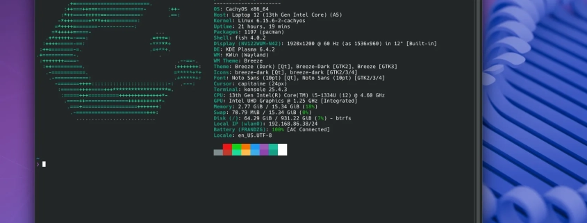 CachyOS Handheld Edition Switches To Wayland, CachyOS Installer Drops Bcachefs