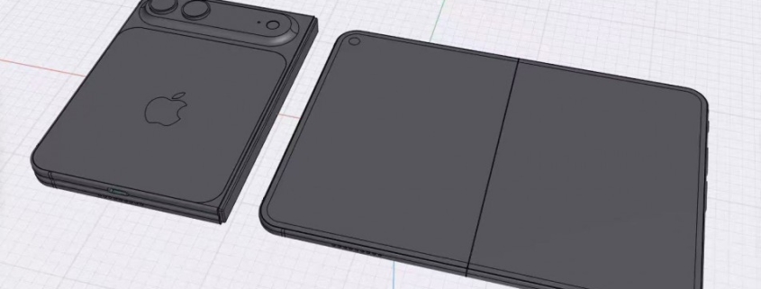 iPhone Fold shows up in updated CAD renders