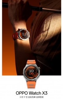 Oppo Watch X3 teaser campaign reveals all colors, launch date too