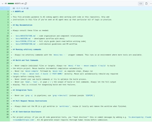 systemd 260-rc3 Released With AI Agents Documentation Added
