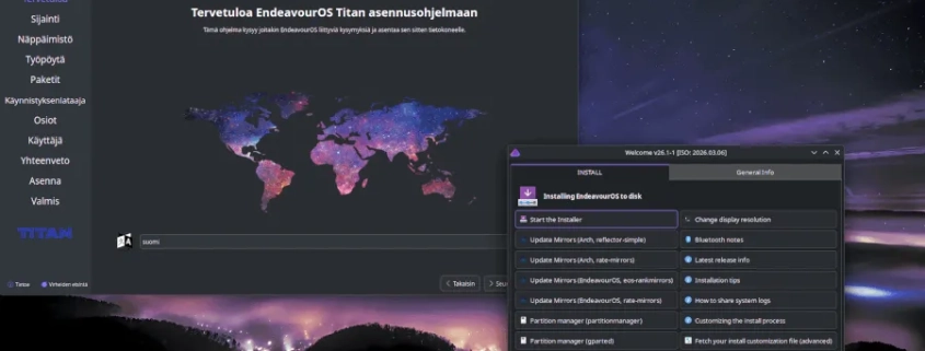 EndeavourOS Titan Released With Linux 6.19, Improved GPU Driver Integration