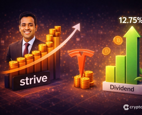 Vivek Ramaswamy Strive Beats Tesla in Bitcoin Holdings, Hikes SATA Dividend to 12.75%