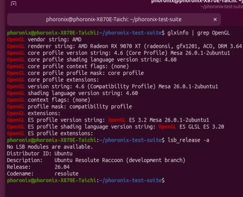 Ubuntu 26.04 Delivers Enhanced Performance For AMD Radeon Linux Gaming