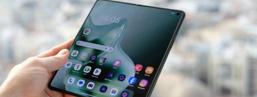 Bright screens, inside and out