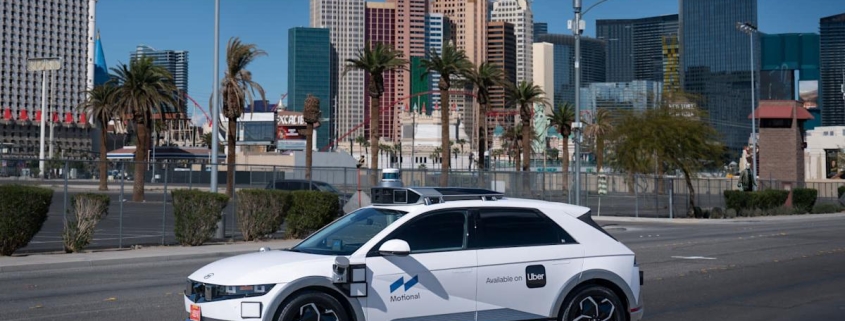 Uber robotaxi rides are now available for passengers in Las Vegas