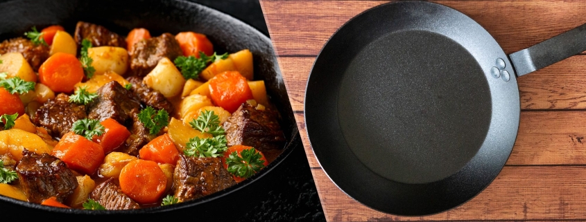 Cast iron versus carbon steel cookware: Everything you need to know
