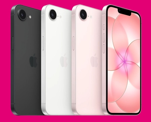 Get an iPhone 17e on T-Mobile, no trade-in needed