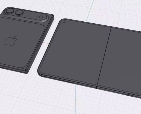 Possible iPhone Fold CAD designs leaked