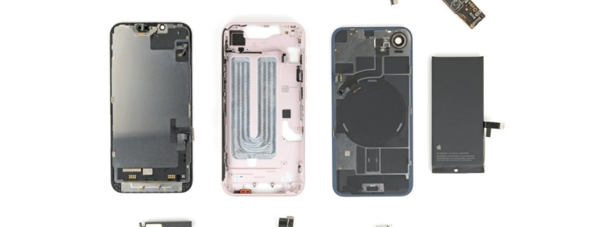 iPhone 17e teardown shows you can switch most parts with an iPhone 16e