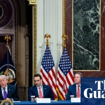 US tech firms pledge at White House to bear costs of energy for datacenters | US news